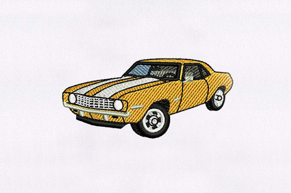 Camaro Car: Elevating Boutique Sweatshirt Embroidery