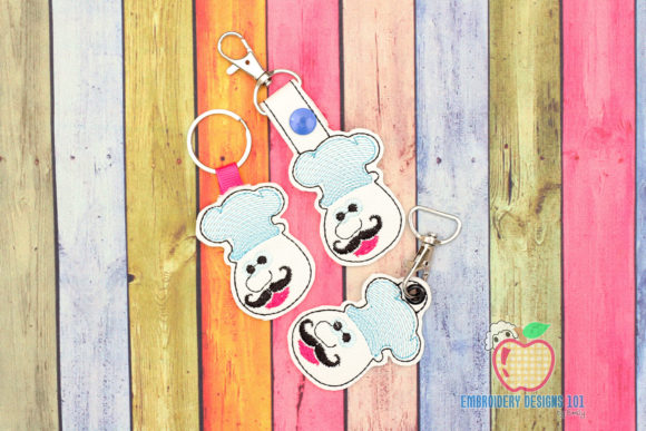 Cook Face Keyfob: Sweet ITH Gift Idea