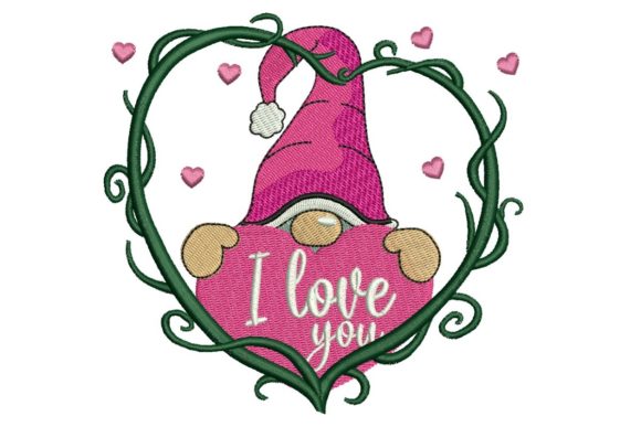 Love You Gnome: A Sweet Stitch for Handmade Gifts