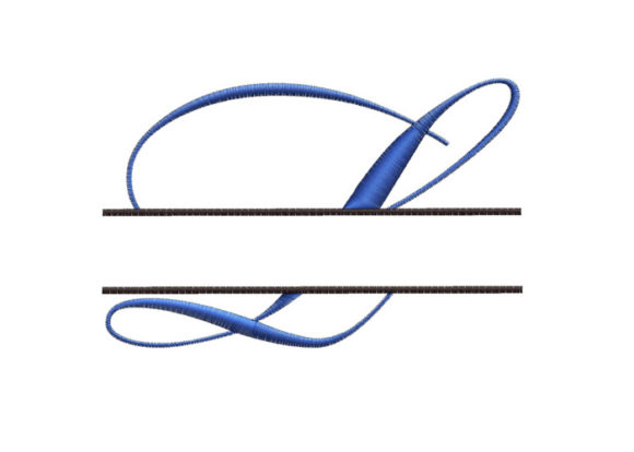 Review: Split Monogram Font Letter L for Gifts