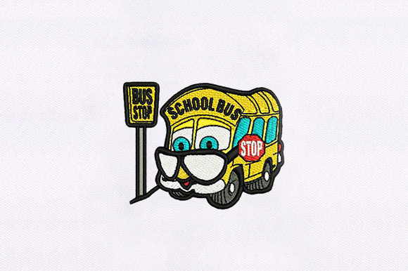 Reviewing Old School Bus for Custom Embroidery