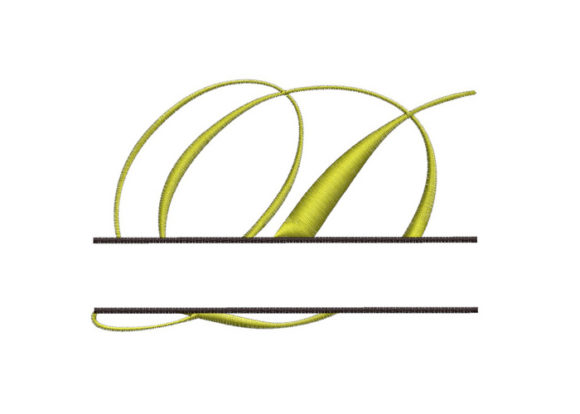 Reviewing Split Monogram Font Letter D for Gifts