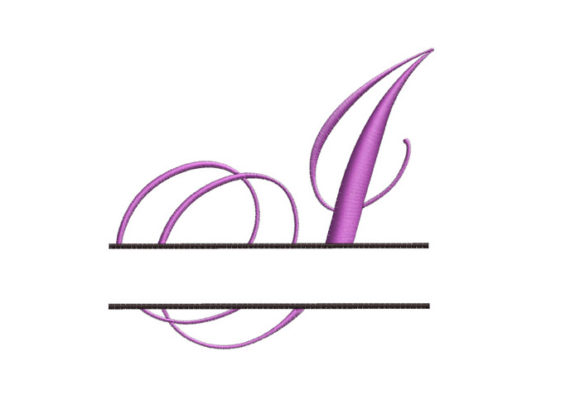 Reviewing Split Monogram Font Letter I for Holiday Crafts