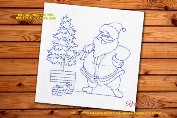 Santa Claus Redwork: A Designer’s Fair-Ready Review