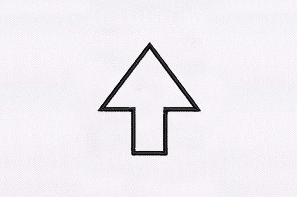 Up Arrow: A Bold Statement for Modern Embroidery Markets