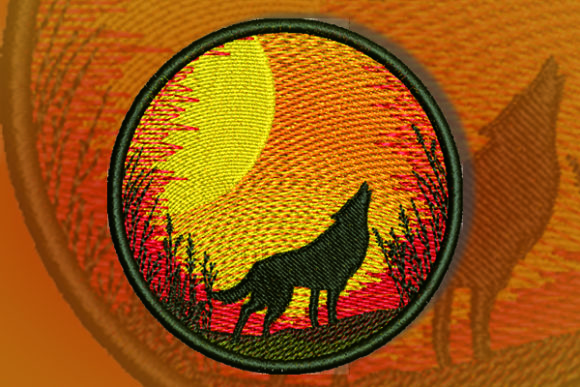 Wolf Patch: A Bold Review for Holiday Embroidery